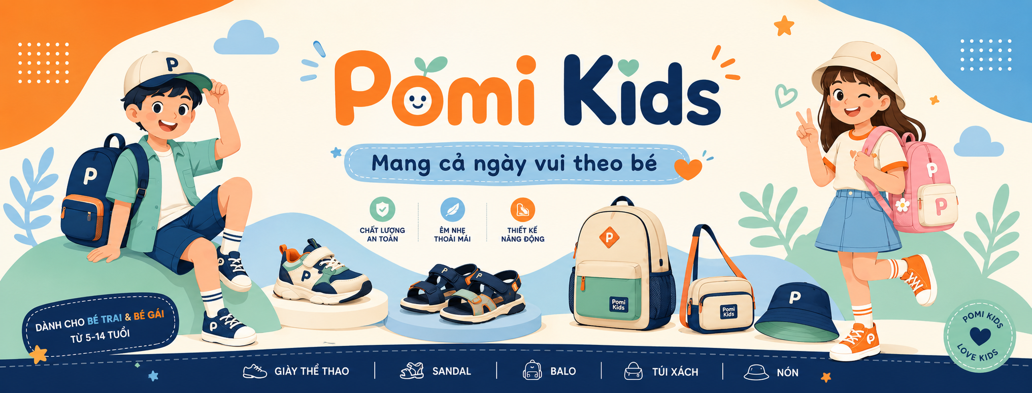 Pomi Kids Banner