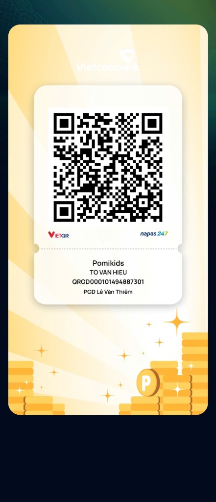Pomi QR code